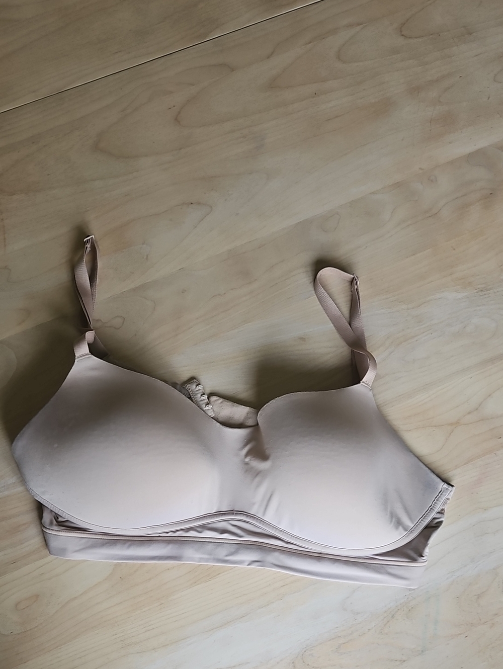 Calvin Klein Nude T-Shirt Bra with Smooth Molded Cups